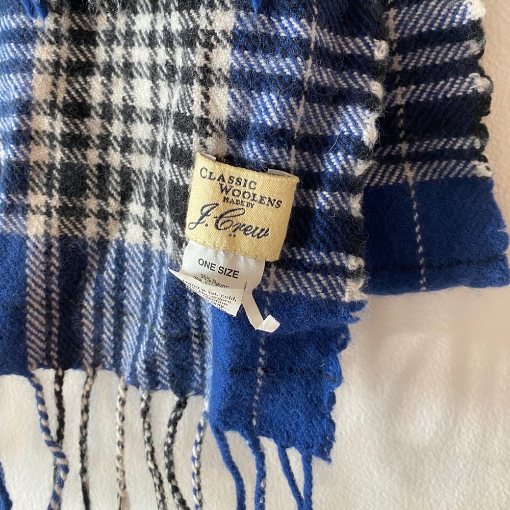 J. Crew Tartan Scarf